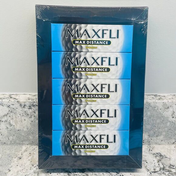 NEW Maxfli Max Distances Women's Golf Balls 15 Soft High Energy Core 5 3-packs - Picture 1 of 4
